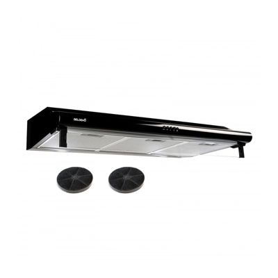 BELDEKO Hotte Casquette 90 cm Noir 420 m3/h 100W - Marque Française