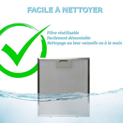 BELDEKO Hotte Casquette 90 cm Noir 420 m3/h 100W - Marque Française