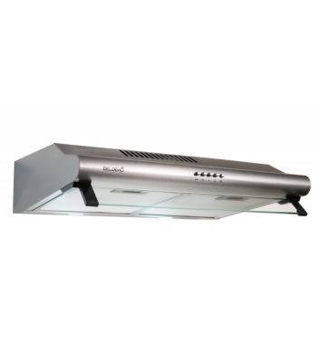 BELDEKO - Hotte Casquette / Visière 60 cm INOX  210 m3/h  2 Filtres à charbon