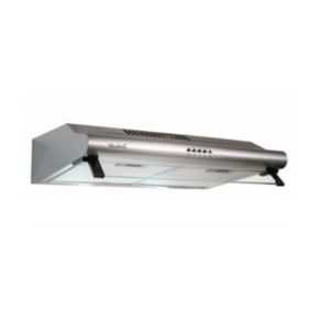 BELDEKO - Hotte Casquette / Visière 60 cm INOX  210 m3/h  2 Filtres à charbon