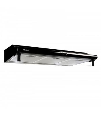 BELDEKO - Hotte Casquette / Visière 90 cm coloris noir  420 m3/h