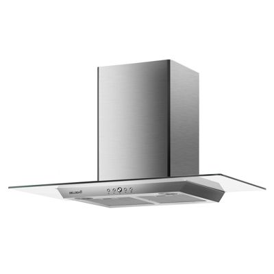 BELDEKO Hotte Murale 90 cm Inox 559 m3/h 200W - Marque Française