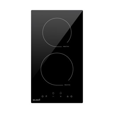 BELDEKO Plaque Induction 2 Feux 3600W Tactile Booster - Marque Française
