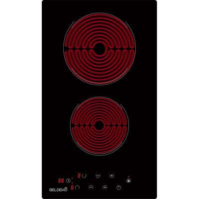 BELDEKO Plaque Vitrocéramique 2 Feux 3000W Domino - Marque Française