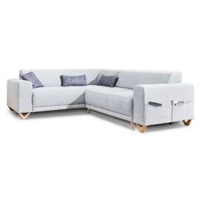 Bella - canapé d'angle convertible avec coffre - gauche - Best Mobilier