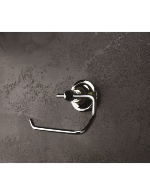BEMETA Ricordi Porte-papier toilette en Laiton, Chrome (OPTIMARIC26CR)
