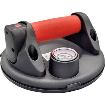 Berger & Schröter 60823 ventouse sans fil, capacité de charge 110 kg, manomètre et batterie incluse