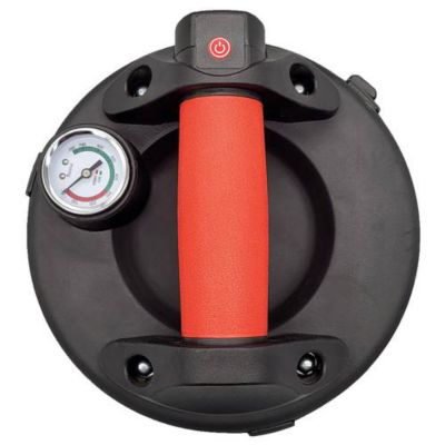 Berger & Schröter 60823 ventouse sans fil, capacité de charge 110 kg, manomètre et batterie incluse