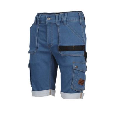 Bermuda de Travail Bolt - Taille 56 - Bleu - Résistant et Confortable - D-Work