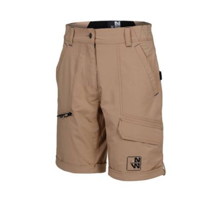 Bermuda de Travail Femme Sharon - Taille 40 - Crème - Résistant et Confortable - D-Work
