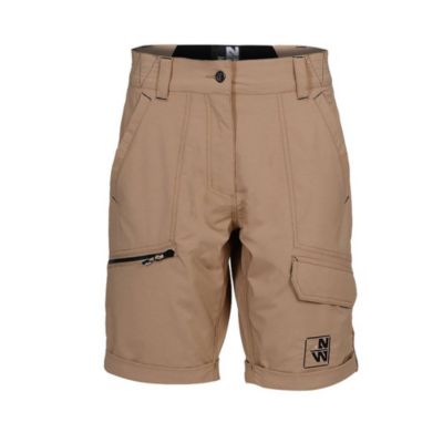Bermuda de Travail Femme Sharon - Taille 40 - Crème - Résistant et Confortable - D-Work