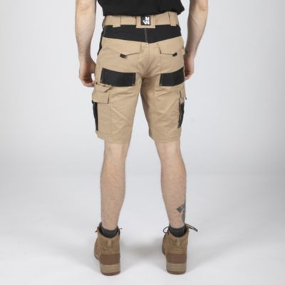 BERMUDA DE TRAVAIL HUGUES beige et noir taille  54