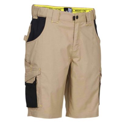 BERMUDA DE TRAVAIL HUGUES beige et noir taille  54