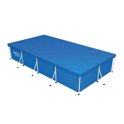 Bestway Bâche 4 saisons rectangle 410 x 226 cm pour piscine Steel Pro 400 x 211 cm
