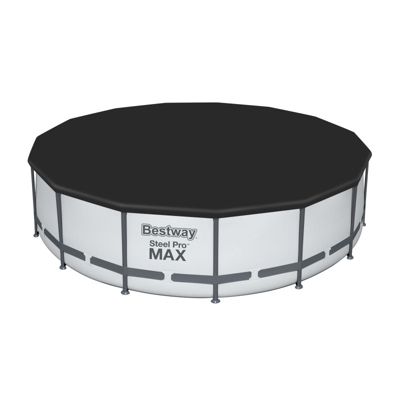 Bestway Bâche 4 saisons ronde 470 cm pour piscine diamètre 457 cm