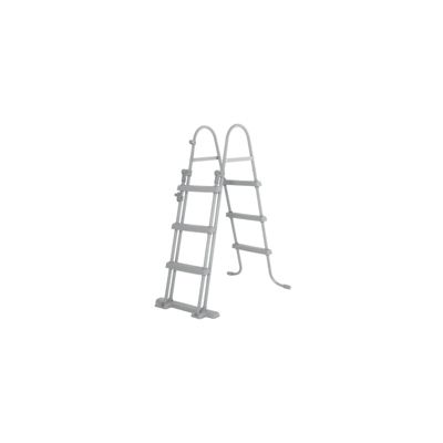 Bestway Échelle sécurisée pour piscine hors-sol jusqu'à hauteur 107 cm - 2 x 3 marches