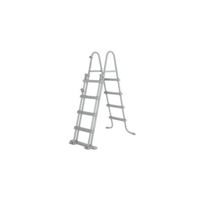 Bestway Échelle sécurisée pour piscine hors-sol jusqu'à hauteur 122 cm - 2 x 4 marches