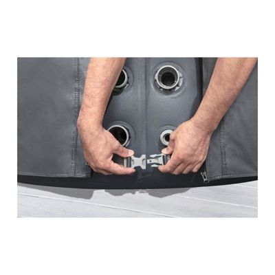 Bestway Couverture thermique EnergySense spa rond 216 x 80 cm