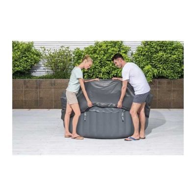 Bestway Couverture thermique EnergySense spa rond 216 x 80 cm