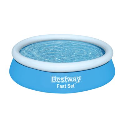 Bestway Piscine gonflable ronde Bestway Fast Set 183 x 51 cm bleu