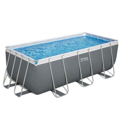 Bestway Piscine hors sol rectangle 412 x 201 x 122 cm Steel Pro Max