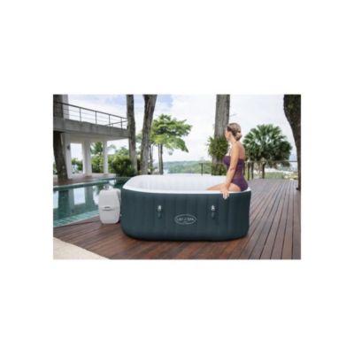 Bestway Spa gonflable carré Lay-Z-Spa Ibiza AirJet EnergySense 4-6 personnes