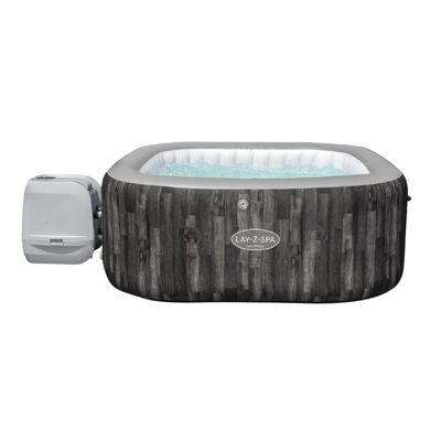 Bestway Spa gonflable carré Lay-Z-Spa Majorca HydroJet Pro 4-6 personnes