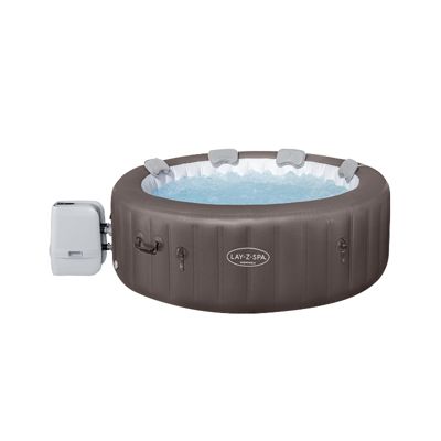 Bestway Spa gonflable rond Lay-Z-Spa Dominica Smart HydroJet Wifi 4-6 personnes