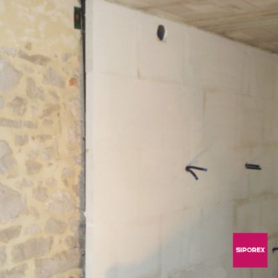 Béton cellulaire 62,5 x 50 x ép.5 cm