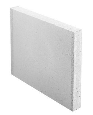 Béton cellulaire Siporex 62,5 x 50 x ép. 7 cm lisse Castorama