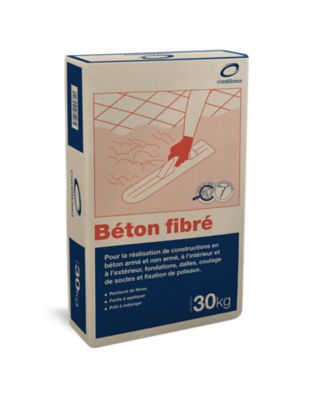 Beton fibré en sac best sale