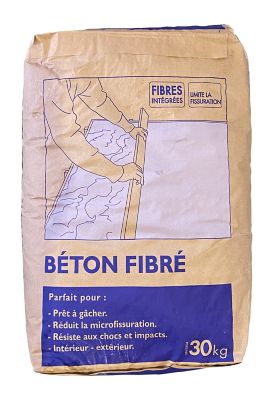 Béton fibré technique 30 kg