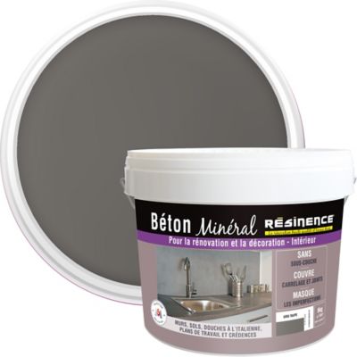 Béton minéral Résinence gris taupe 6kg