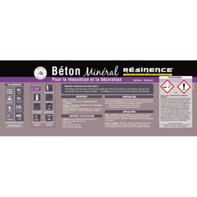 Béton minéral Résinence terracotta 6kg