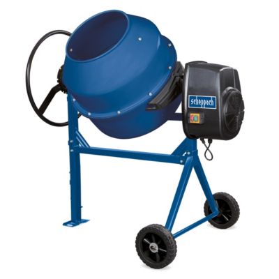 Bétonnière électrique Mix160 650W 160 L 230V - mélange béton et mortier rapide