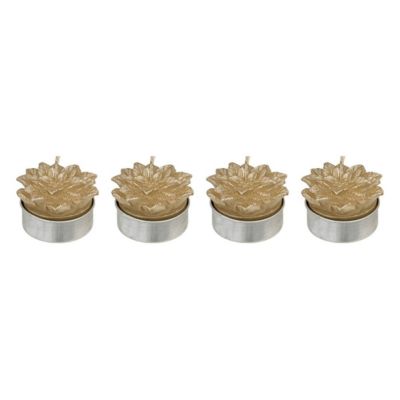 Bge cp x4 poinsettia dore 88g - feeric lights & christmas