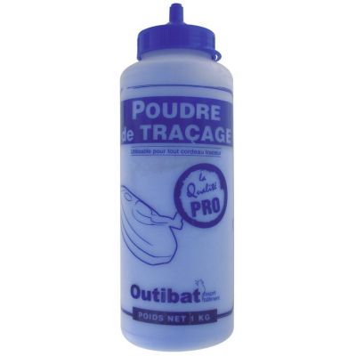 Biberon de poudre bleue - Outibat - 1000 g