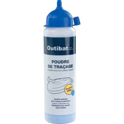 Biberon de poudre bleue - Outibat - 200 g