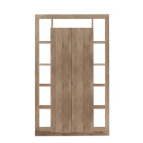 Bibliothèque 2 Portes H217 cm - Rimini