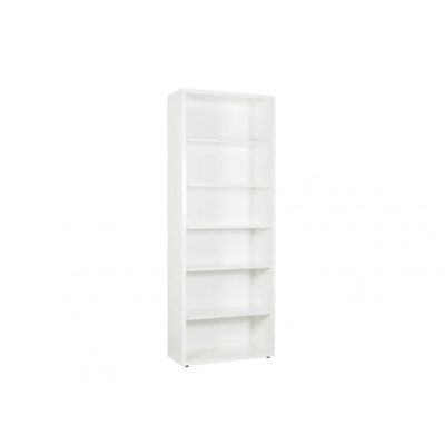 Bibliothèque 217 cm 6 niches blanc - REVERSO