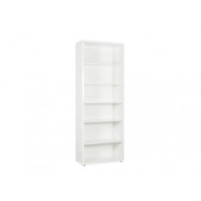 Bibliothèque 217 cm 6 niches blanc - REVERSO