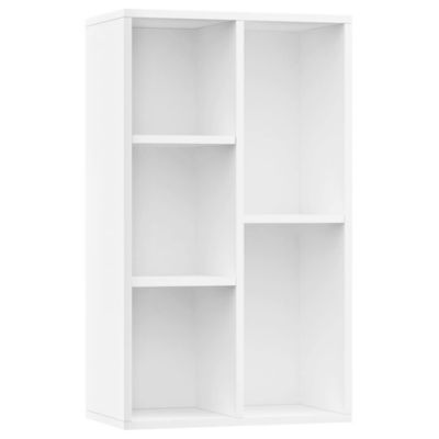 Bibliothèque/Buffet Blanc 50x25x80 cm vidaXL