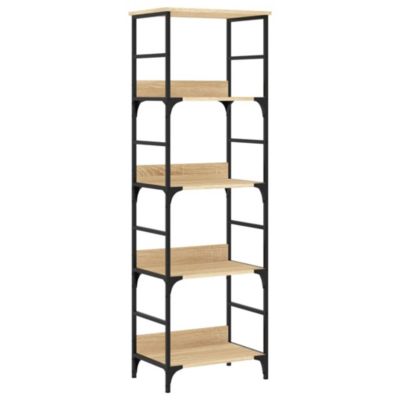 Bibliothèque chêne sonoma 50x33x153 cm bois d'ingénierie vidaXL