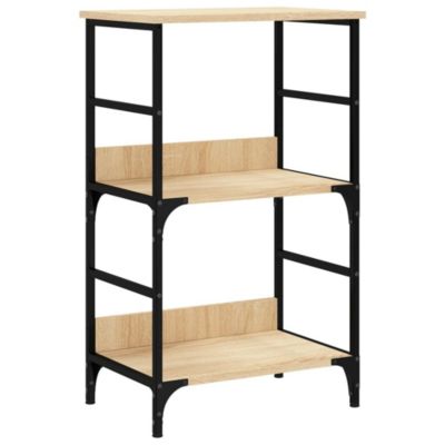 Bibliothèque chêne sonoma 50x33x82 cm bois d'ingénierie vidaXL