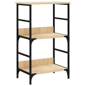 Bibliothèque chêne sonoma 50x33x82 cm bois d'ingénierie vidaXL