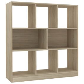 Bibliothèque Chêne sonoma 97,5x29,5x100 cm Bois d'ingénierie vidaXL