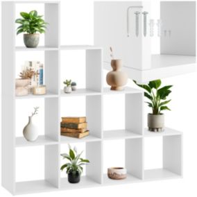 Bibliothèque design cubes pratique utilisation polyvalente, avec protection contre le basculement