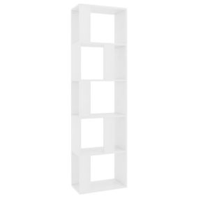 Bibliothèque/Séparateur de pièce Blanc vidaXL