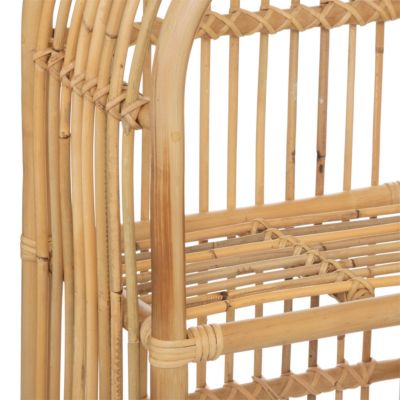 Atmosphera Bibliothèque Enfant Rotin Bas – H50 Cm – Style Naturel Et Épuré