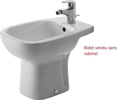 Bidet D-CODE - en céramique - blanc - DURAVIT